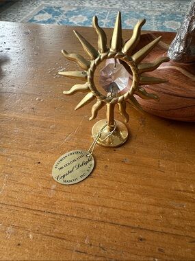 Whimsy Gold Plated Sunburst Accent